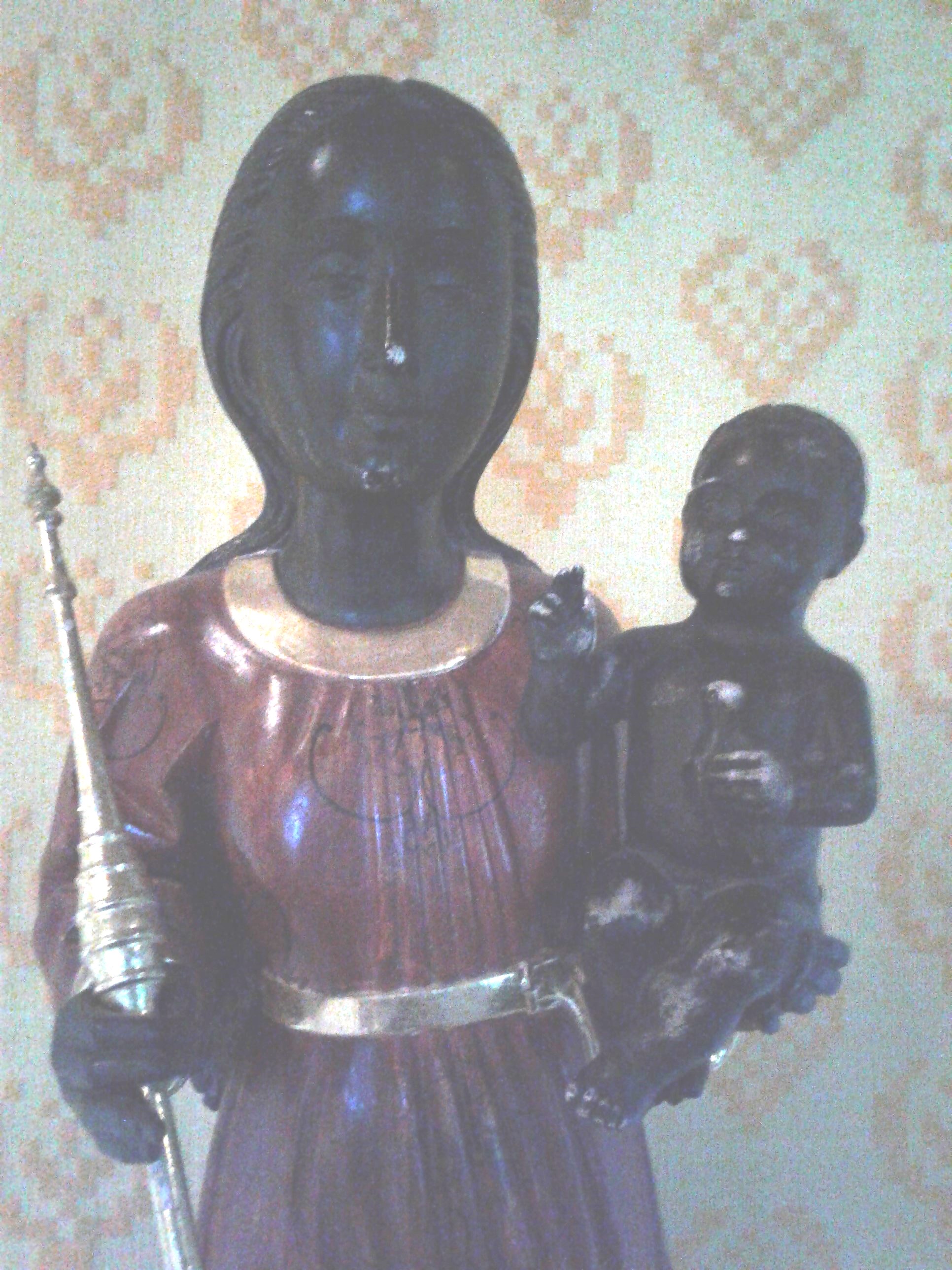 Black Madonna at Holy Wisdom Monastery (2)