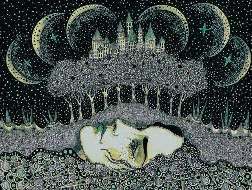 artwork woman in earth